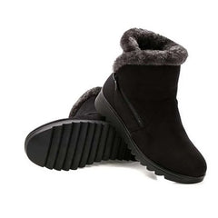 YAERSettlement-Bottes de rinçage imperméables pour femmes, chaussures à plateforme compensée, bottes de neige chaudes pour femmes, nouvelle mode, hiver