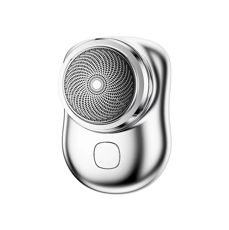 Mini electric shaver for men, wet and dry electric shaver, portable, pocket-sized, portable smart battery-powered tools for outdoor use