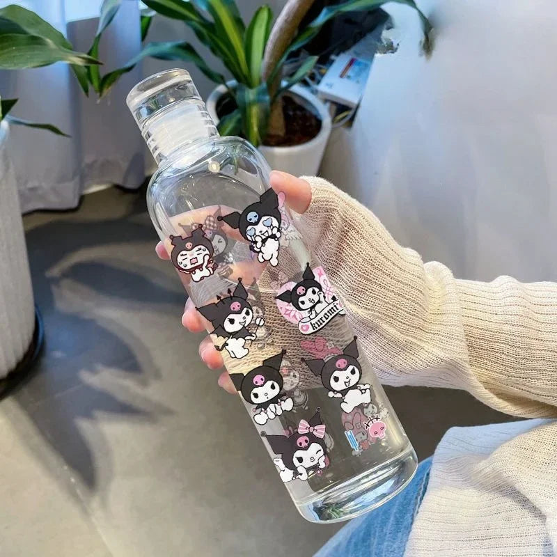 Hello Kitty bouteille d'eau haute capacité bouteille de Sport de mode bouteilles de voyage portables Fitness en plein air Sport bouteille de boisson enfant