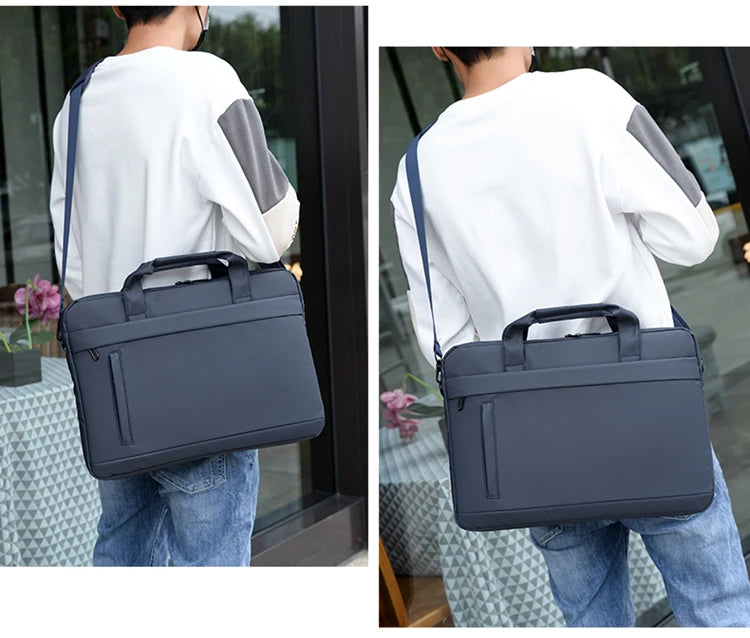 Sac pour ordinateur portable 15,6 pouces pour vêtements de travail quotidiens et sac à main de travail pour hommes et femmes