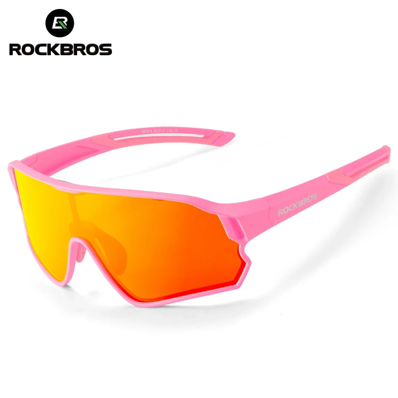 ROCKBROS lunettes de soleil enfants filles garçons lunettes polarisées/photochromiques enfants lunettes Protection UV lunettes lunettes