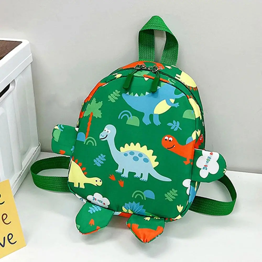 Sac à dos en nylon de dinosaure de dessin animé animal de maternelle, cartable pour enfants, petits sacs Kawaii d'école pour garçons et filles