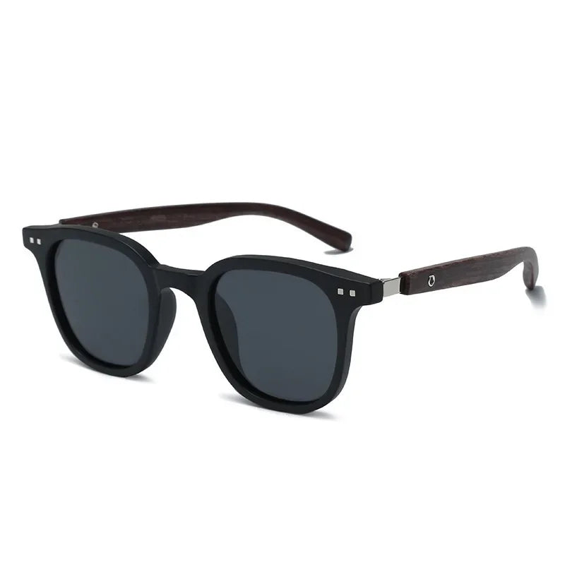 Retro wooden sunglasses for men and women, Mars polarized sunglasses, UV protection glasses, cycling, outdoor activities, street photography