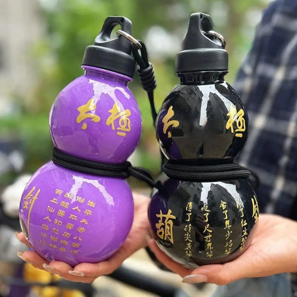 800ml gourde bouteille d'eau enfant eau gourde bouilloire chinois rétro-inspiration étanche cruche d'eau pour école PC bouilloire d'eau