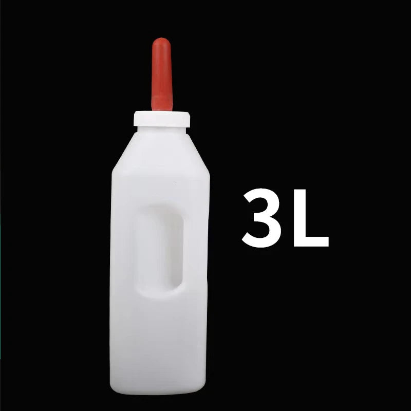 Bouteille d'alimentation pour lait de veau avec tétine, porte-bouteille pour lait de mouton, alimentation de traite, buveur de remplacement, outils d'alimentation pour le bétail
