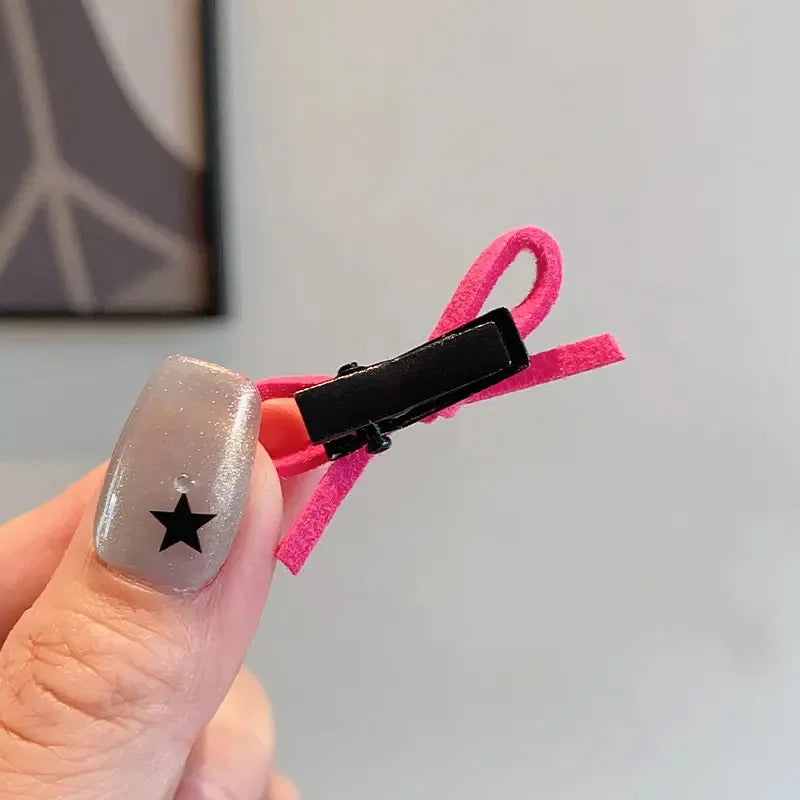 Pinces à cheveux pour enfants, 10 pièces, accessoires pour cheveux doux et mignons, Style Ins, nœud Dopamine d'été, épingles à cheveux, accessoires pour enfants