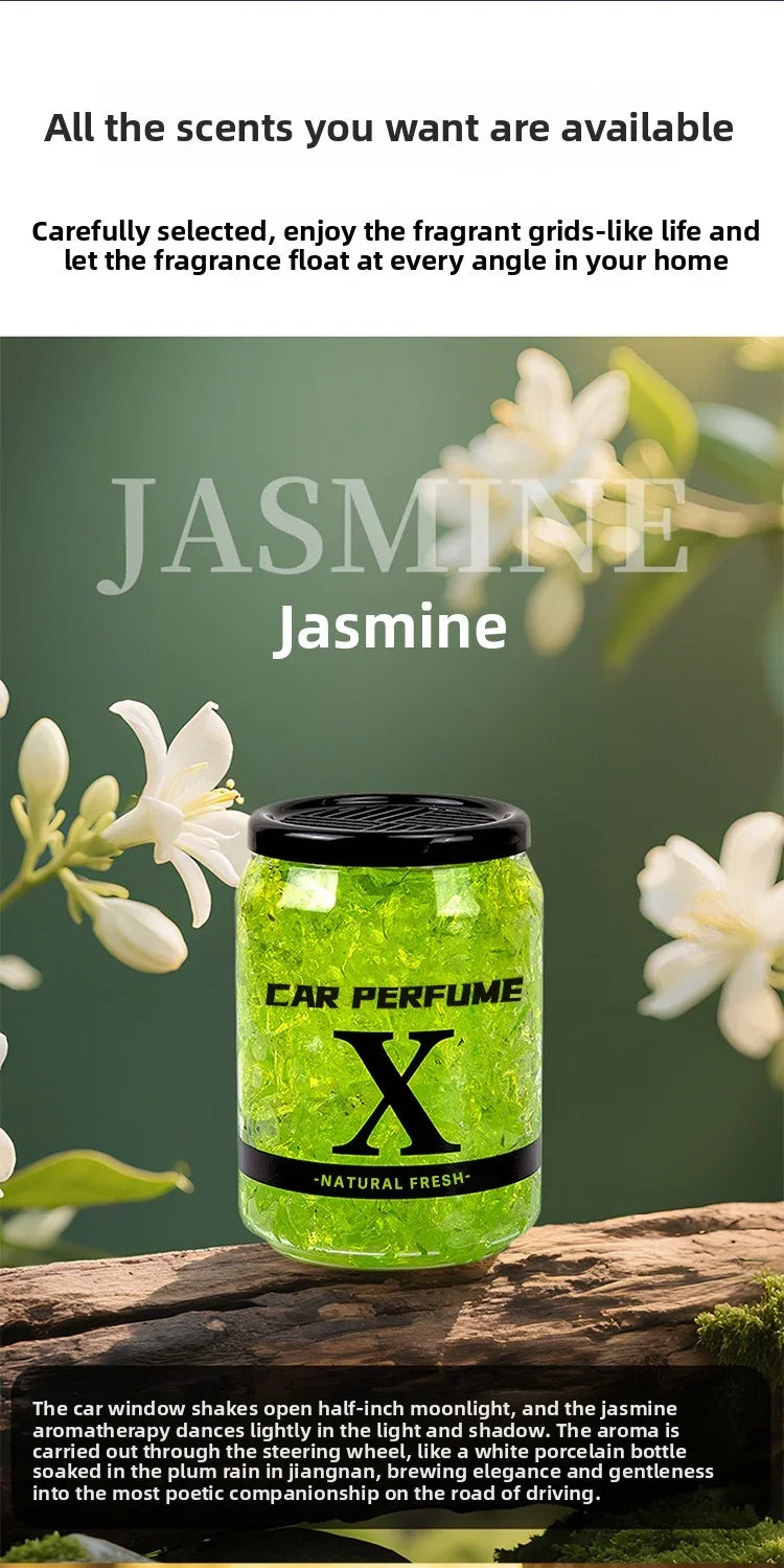 Désodorisant solide pour voiture, 220g, Gel déodorant Durable pour chambre à coucher, salon, salle de bain, armoire à chaussures, parfum général