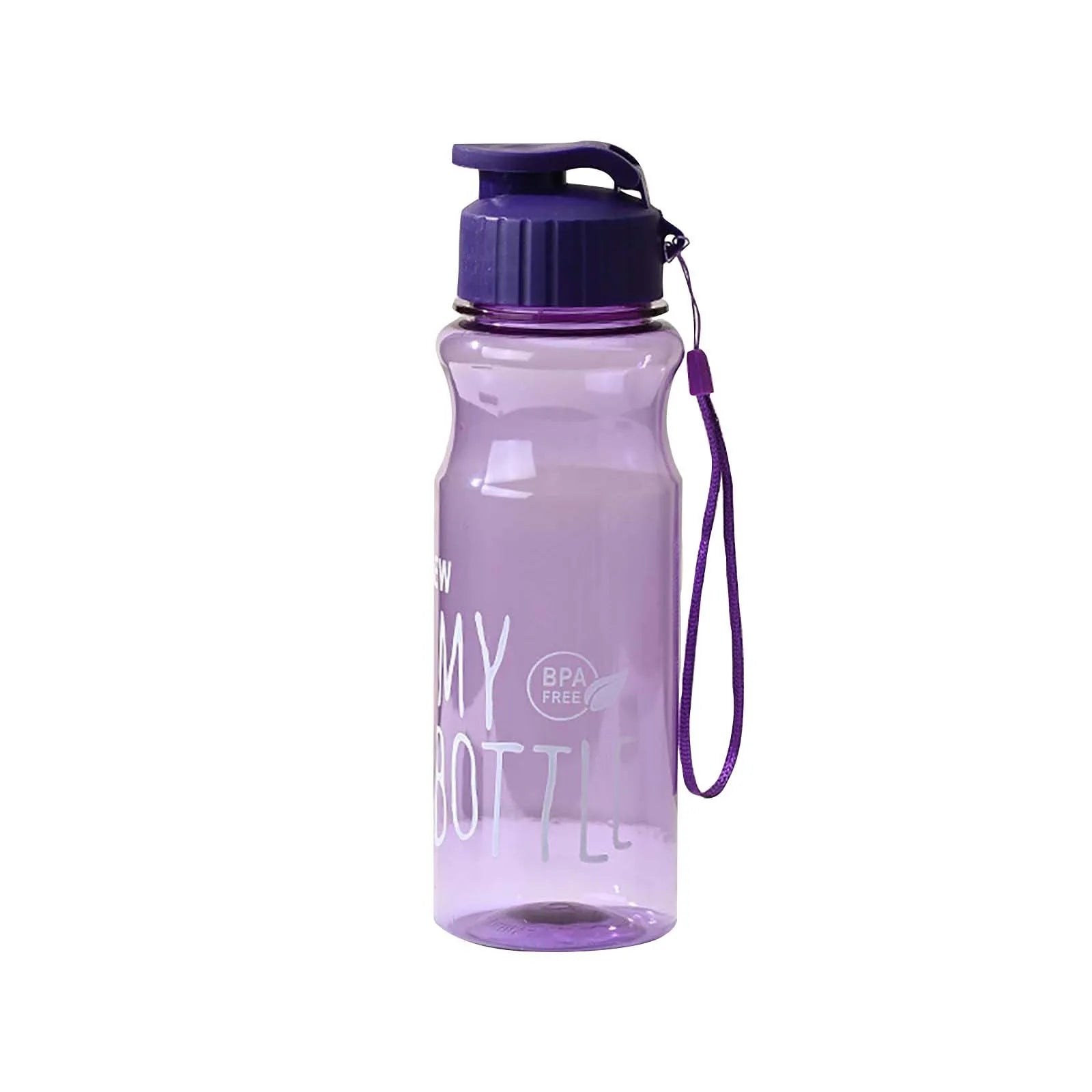 Bouteille d'eau créative pour hommes et femmes, 1 pièce, bouteille d'eau de sport, grande capacité, tasse d'extérieur, verres de Fitness