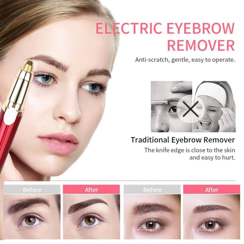 Rasoir de sourcils électrique Usb Rechargeable épilateur de sourcils femmes Mini doux Shaper rasoir indolore rasoir épilateur du visage