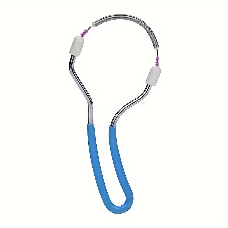 Facial hair remover for women, removes unwanted hair on the upper lip, chin, face, portable spring hair remover for smooth skin