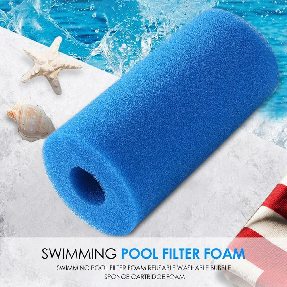 Éponge filtrante de piscine en Bio mousse réutilisable, longue durée, facile à nettoyer, universelle pour le Type I/II/VI/D, 1 pièce