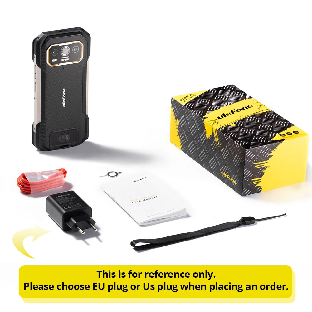 Ulefone Armor 27T Pro 5G THERMAL BY FLIR ®   Téléphone robuste Android 14 10600mAh Smartphone 64MP 6,78" 24GB + 256GB Téléphone portable NFC