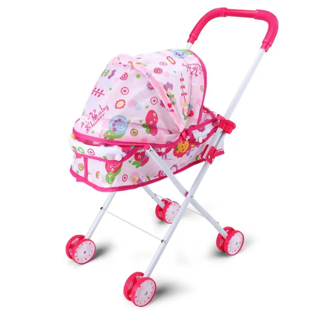 Poupées landau bébé poussette jouer jeu enfants maison accessoires meubles jouet semblant jouer jouet pour les tout-petits petites filles garçons enfants