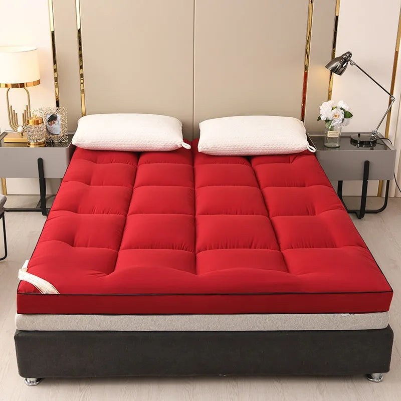 Coussin doux pliable d'été, couette, lit Tatami, matelas épais et doux, en plumes