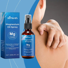 Spray d'huile essentielle de magnésium 5X, adoucit et lisse la peau pour le dominisme et un meilleur sommeil pour tous les âges