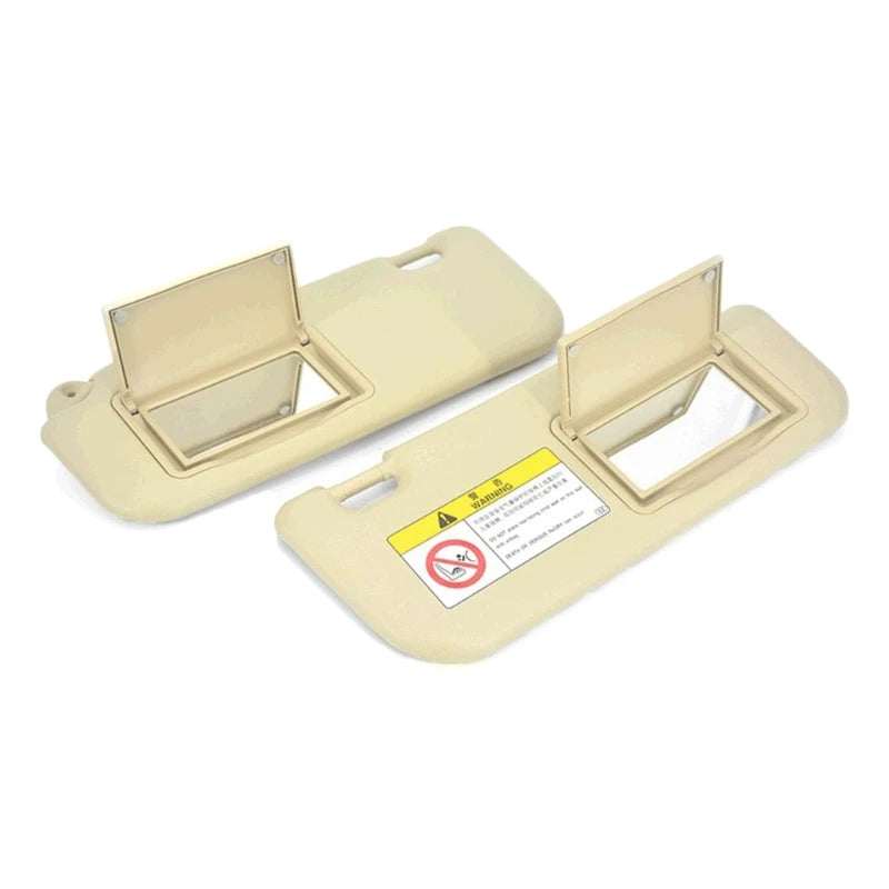 Pare-soleil intérieur pour voiture, miroir de maquillage, panneau avant, côté conducteur, côté passager, droit, magasins