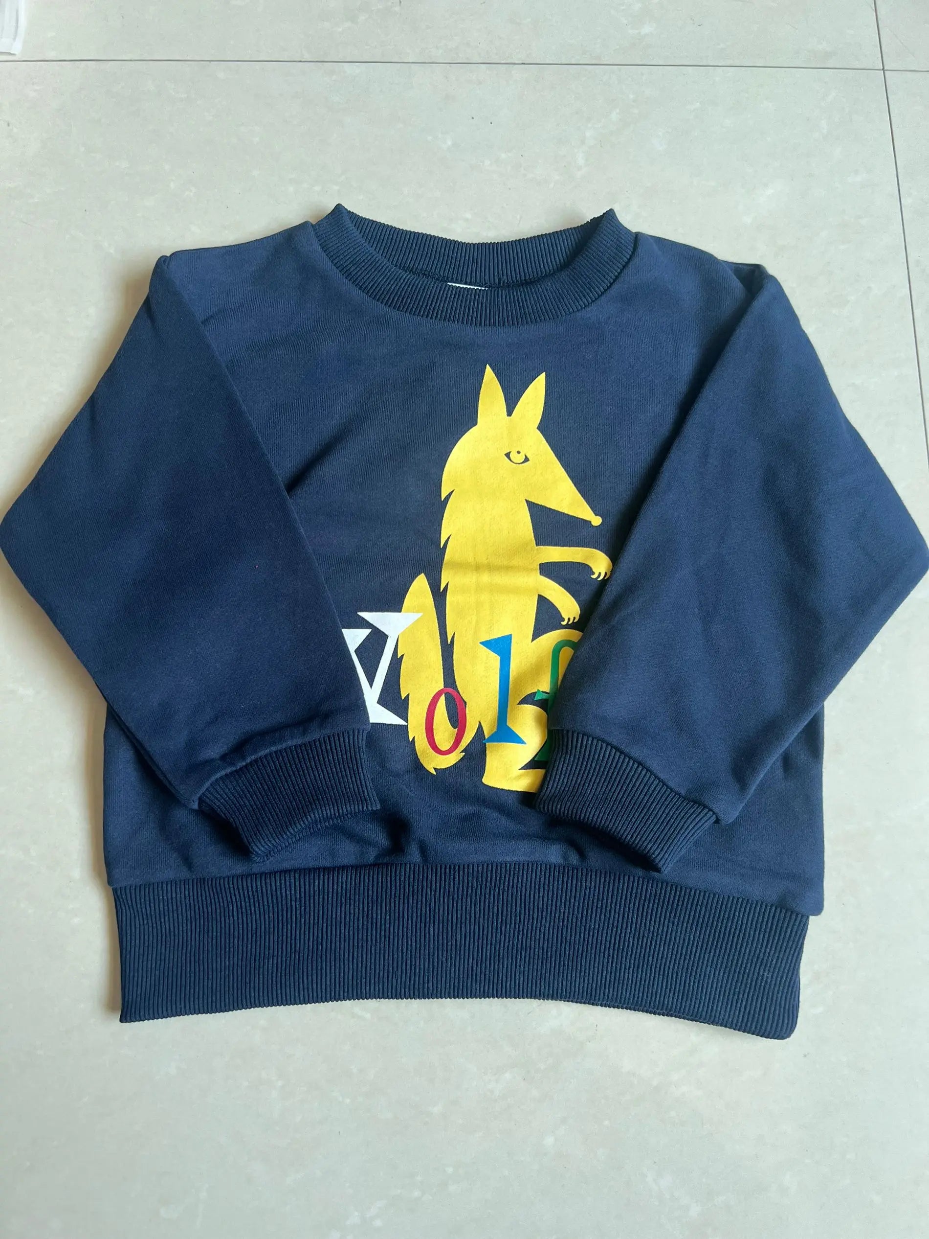 Chandails d'automne pour enfants, sweat-shirt imprimé mignon pour garçons et filles, vêtements d'extérieur en coton, nouvelle collection 2025