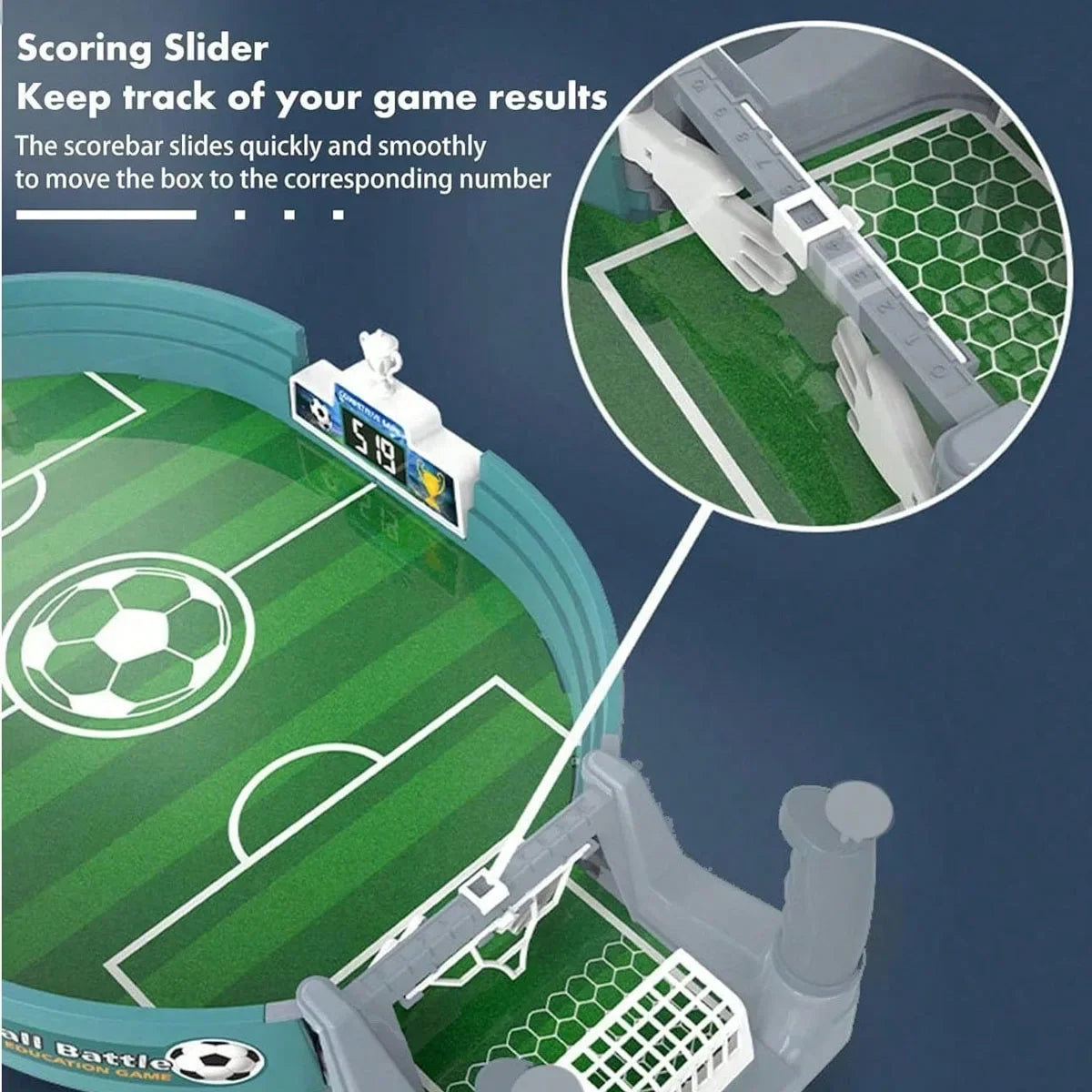 Table football game, two-player football game, interactive parent-child puzzle game, table football, table football