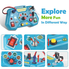 Jouets de planche occupés Montessori pour les tout-petits, cadeaux pour bébés garçons et filles de 3 ans, jouets d'apprentissage de voyage pour tout-petits