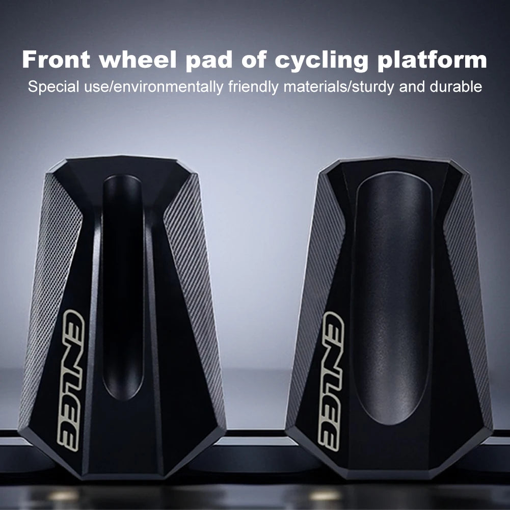 Bicycle front wheel riser for nighttime training, night bike stand, bike stabilizer, bike trainer