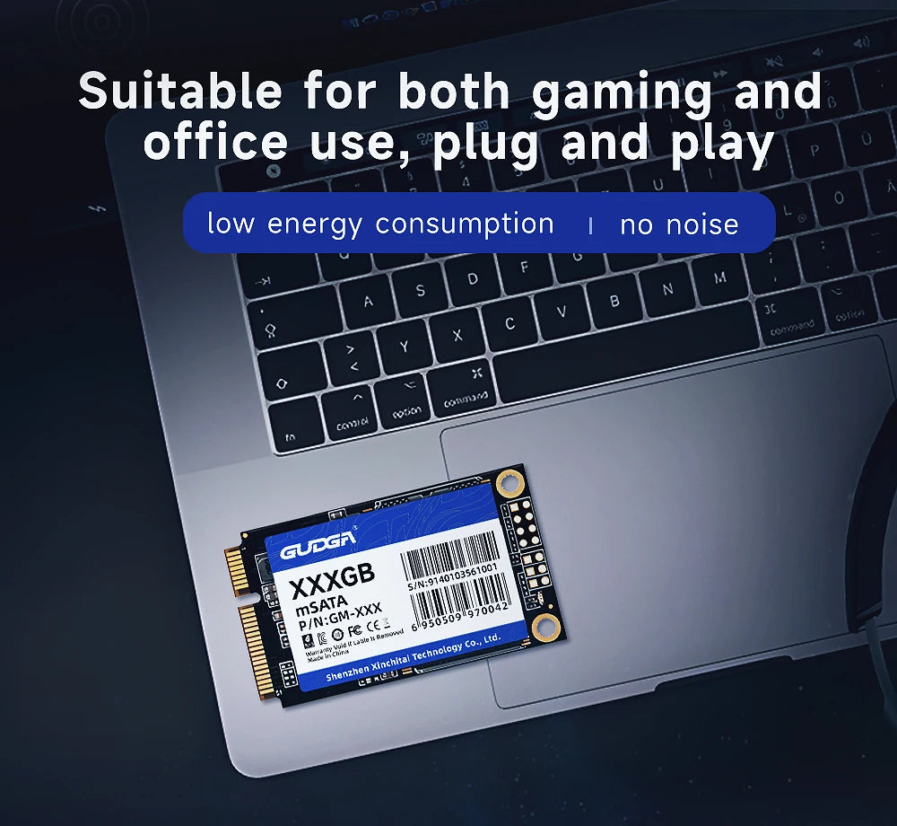 GUDGA MSATA SSD SATAIII 120gb disque solide 240gb 512gb1tb 2tb Hdd disque dur interne à semi-conducteurs pour ordinateur portable de bureau