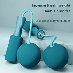 Avec balle lourde corde à sauter sans fil Yoga boxe sport et Fitness entraînement aérobic corde à sauter rapide Portable pour femme, homme