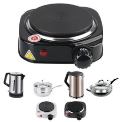 Mini cuisinière électrique multifonctionnelle, appareil de cuisine, cuisinière, plaque chauffante, lait, eau, café, four chauffant, 500W, 220V