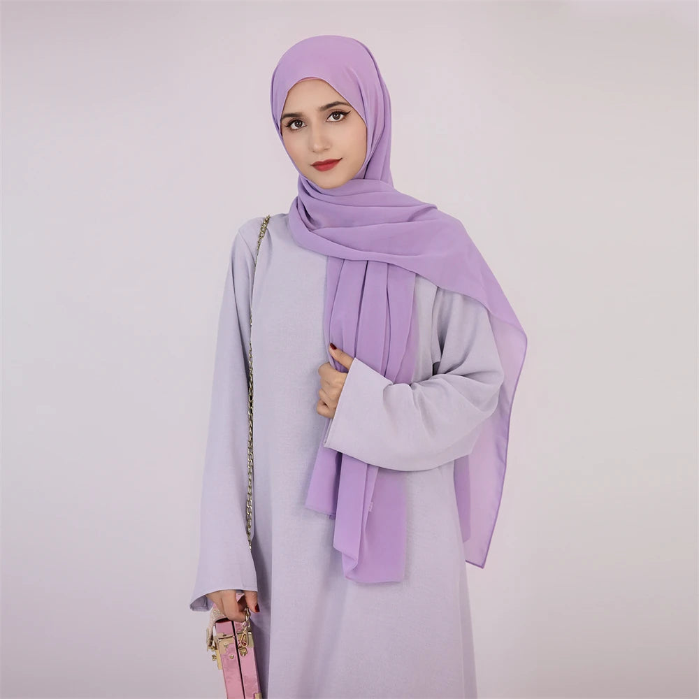 Black, white, pink, solid Dubai modest underdress, Abaya Islamic caftan Muslim dress with pockets, dresses for women, Muslim women's dress