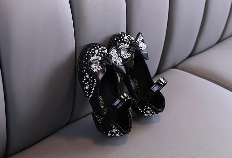 Sandales enfant en bas âge fille chaussures pour enfants perle strass brillant enfants chaussures bébé filles chaussures filles string sandales