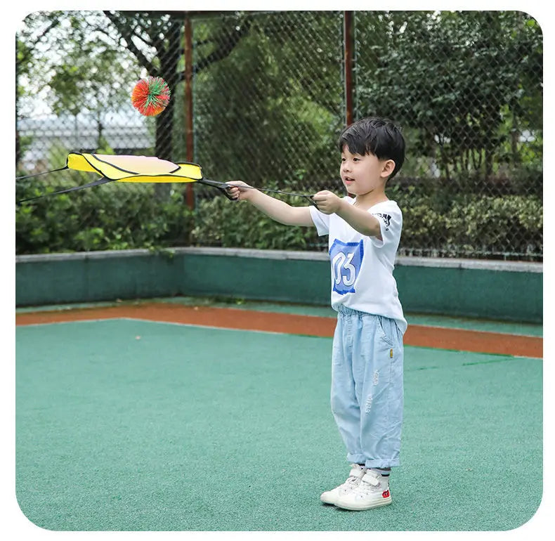 Enfants en plein air amusant et sport Parent-enfant jouet deux joueurs interactif lancer et attraper balle jeu sensoriel jouer jouets Jeux Enfant