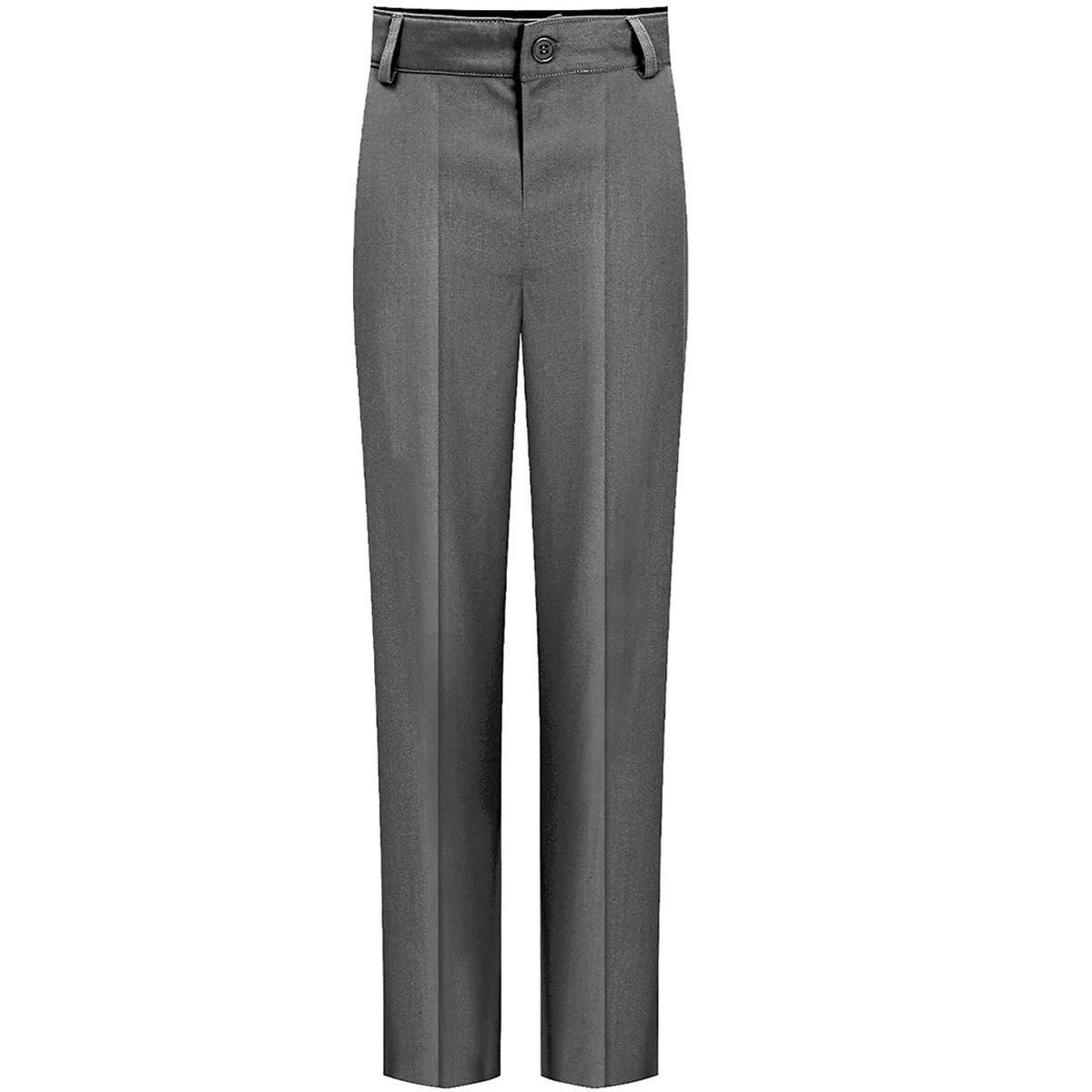 Pantalons pour enfants, uniformes scolaires noirs pour adolescents, pantalons formels à taille réglable, bleu marine, gris, vêtements cadeaux d'anniversaire
