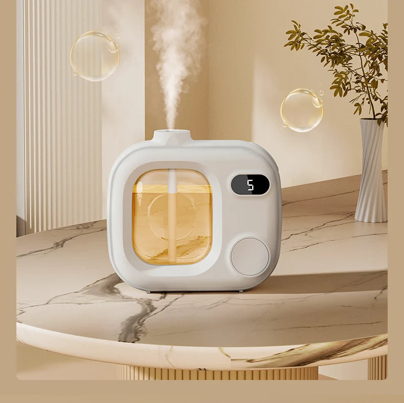 Aromatherapy diffuser, automatic fragrance sprayer for home, bedroom, and bathroom. Air freshener spray.