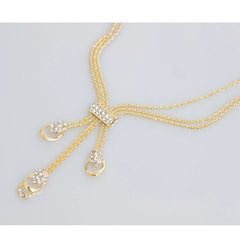 Ensemble de Bijoux en Forme de Carillon pour Femme, Bijoux en Or et Argent, Perles, Collier, Boucles d'Oreilles, Bracelet, Bagues, Livraison Gratuite, Dernière Mode