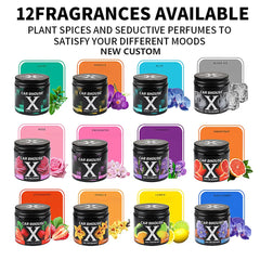 Désodorisant de voiture en gel solide, désodorisant général, parfum multiple durable, adapté pour chambre à coucher, salon, armoire HOShoe, 220G