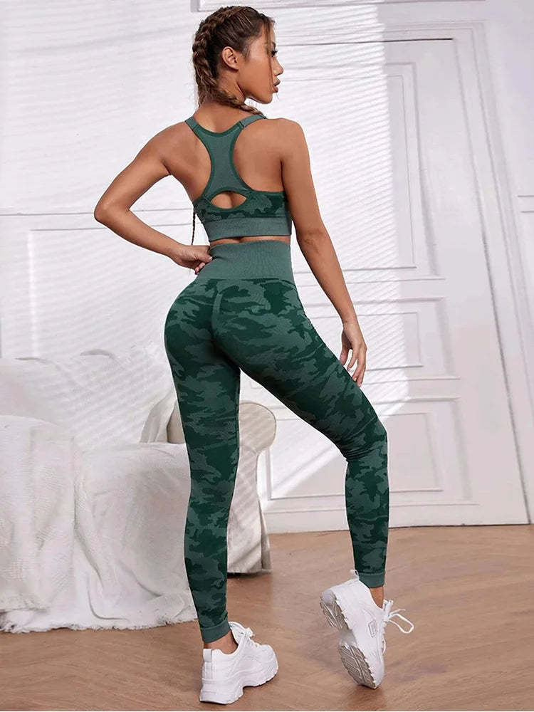 Solomon-Ensemble de yoga sans couture pour femme, pantalon de fitness, haut court, leggings, vêtements de fitness, costume de sport, 2025