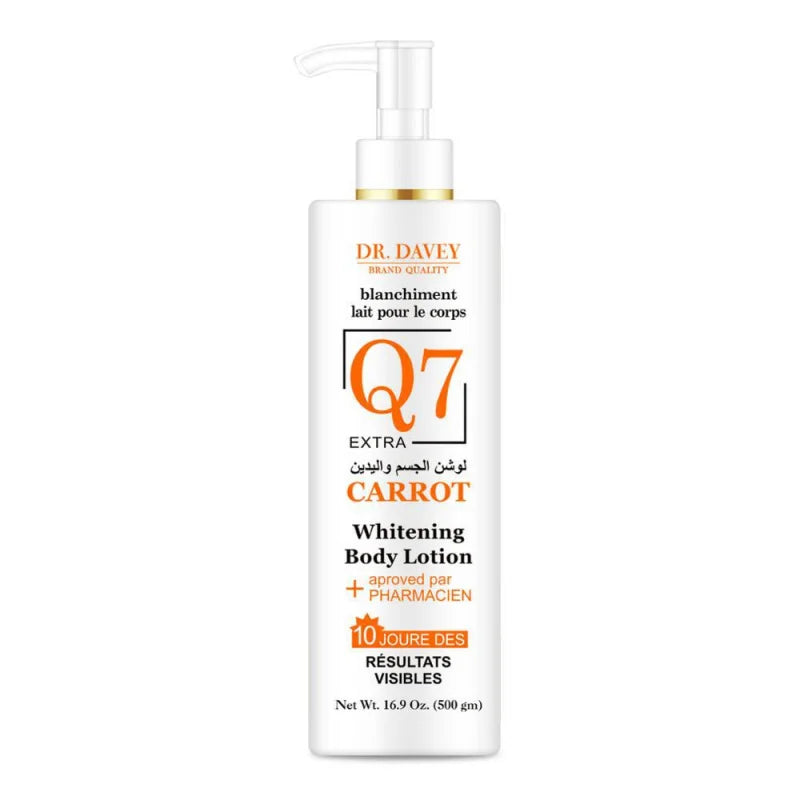 Carrot Body Lotion 500ml Large Capacity Moisturizing Body Lotion for the Whole Body Seasonal Unisex Perfumed Body Lotion