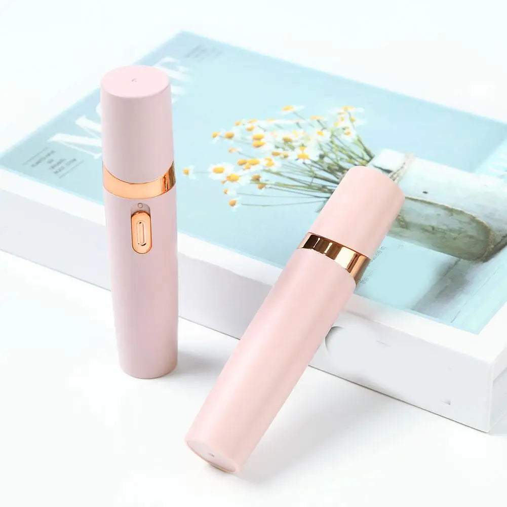 Tondeuse à sourcils électrique, mini épilateur portable, rasoir, rouge à lèvres, outil de forme de cheveux, visage indolore, D1G7, 1 pièce