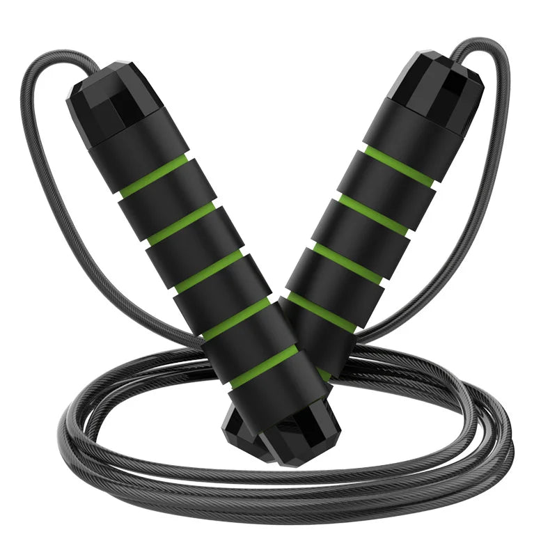 1 piece new steel wire jump rope adjustable jumping exercise fitness training home sports equipment tangle-free