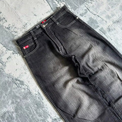 Jeans à jambes larges unisexes pour femmes, pantalons de vadrouille chauds, Street Y2K, Hip Hop, Joker Respzed, New Clearance Spot, American Fashion