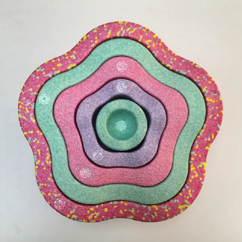 Jouets Stapstones d'équilibre pour enfants, intégration sensorielle, jouets en mousse, jouets d'équilibre sportif, ensemble de 5 pièces