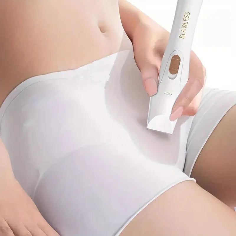 Electric razor for women, feminine razor, bikini trimmer, ladies' body razors, underarm and leg shavers, portable painless epilator