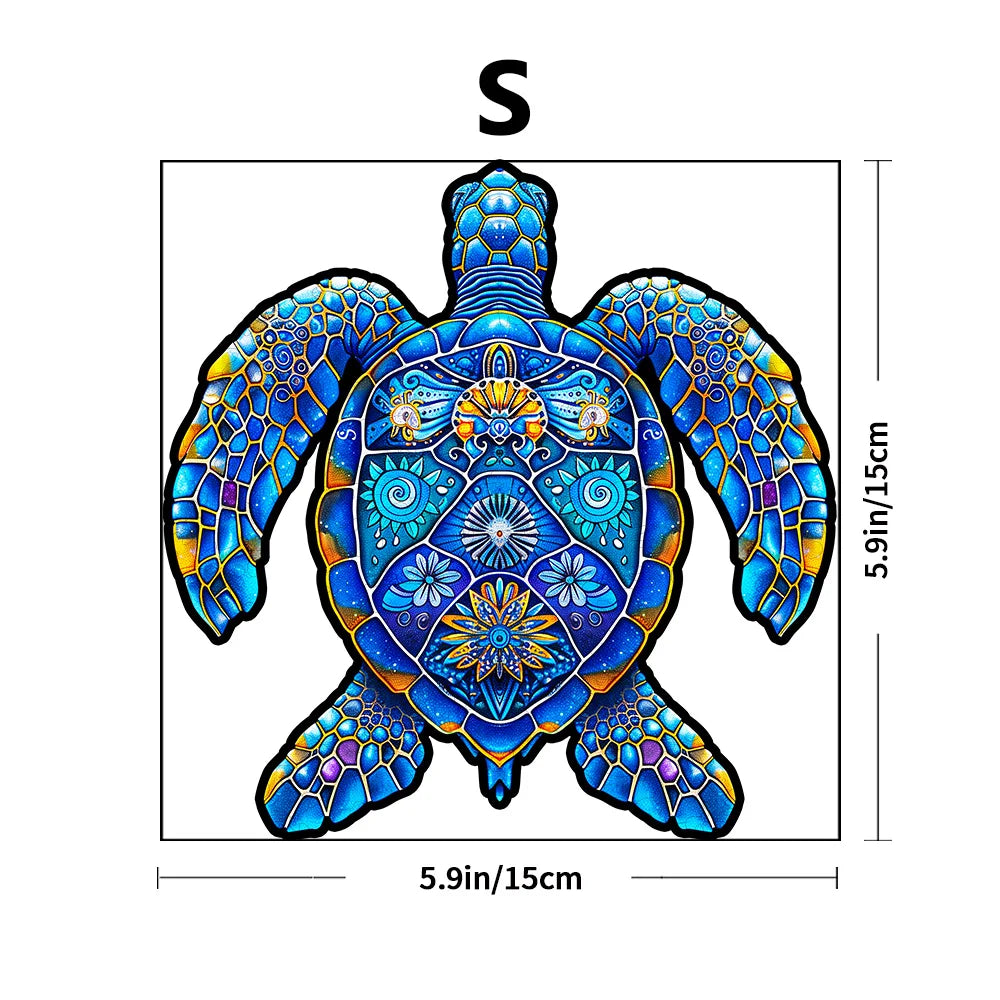 Puzzle en bois - Succulent coloré - Puzzle en bois pour adultes et enfants - Puzzle en bois animal de forme unique - Puzzle pour adultes