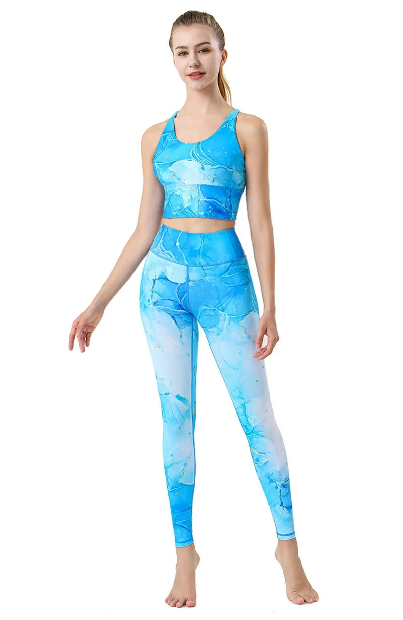 Cloud Hide – ensemble de Yoga Camouflage, vêtements de sport pour femmes, pantalons d'entraînement, Leggings, haut, soutien-gorge, chemise, costume de Fitness, S-XXL