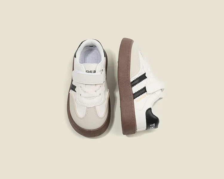 Chaussures de skate décontractées unisexes pour enfants, baskets blanches pour filles, chaussures en toile pour garçons, chaussures de sport pour enfants, nouvelle mode, printemps 2024