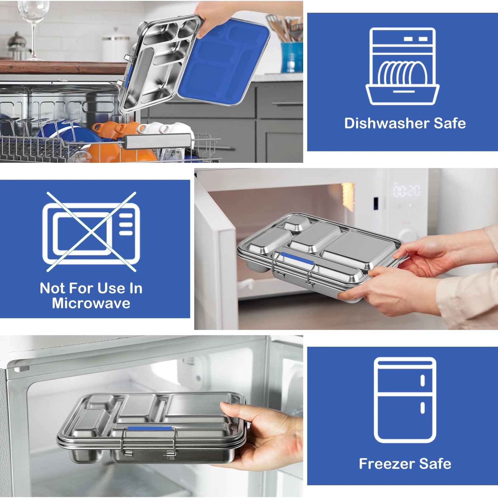 Boîte à Bento pour enfants, boîte à déjeuner pour enfants, boîte à déjeuner à Bento pour enfants, boîte à déjeuner pour tout-petits pour garderie, conteneurs de boîte à déjeuner pour enfants pour l'école