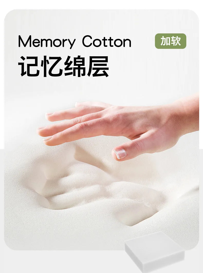 Matelas en Latex à mémoire de forme, pour usage domestique, lit Double simple Extra épais, pour dortoir d'étudiants, sol Tatami