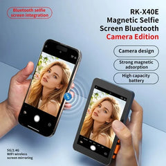 Smartphone moniteur magnétique écran projecteur téléphone caméra arrière Selfie pour Vlog enregistrement vidéo en direct pour Android iPhone