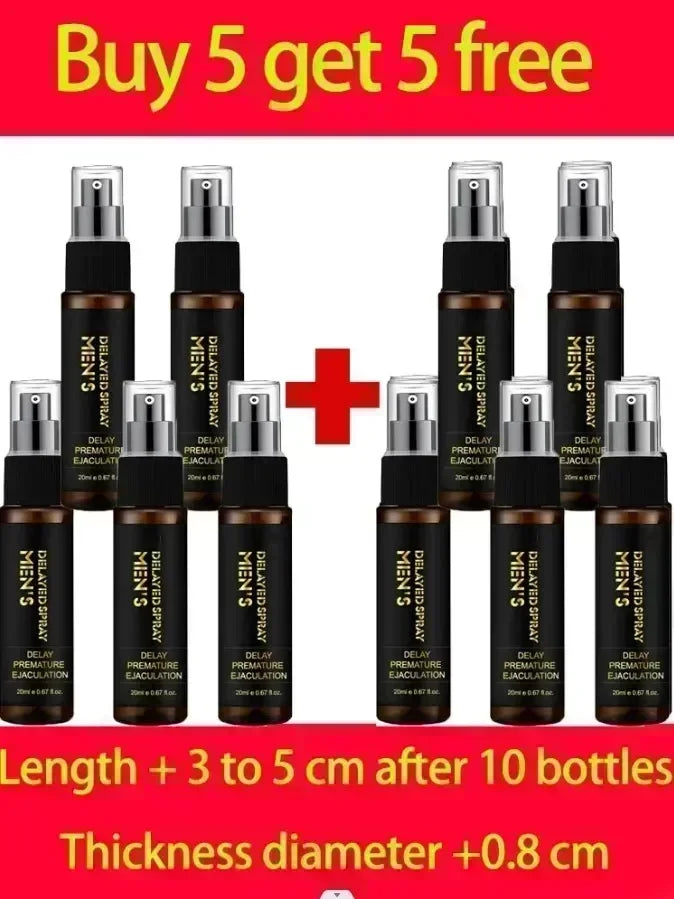 Spray à longue durée XXXL pour le bien-être sexuel et l'agrandissement des couples, lubrifiants, amélioration 88