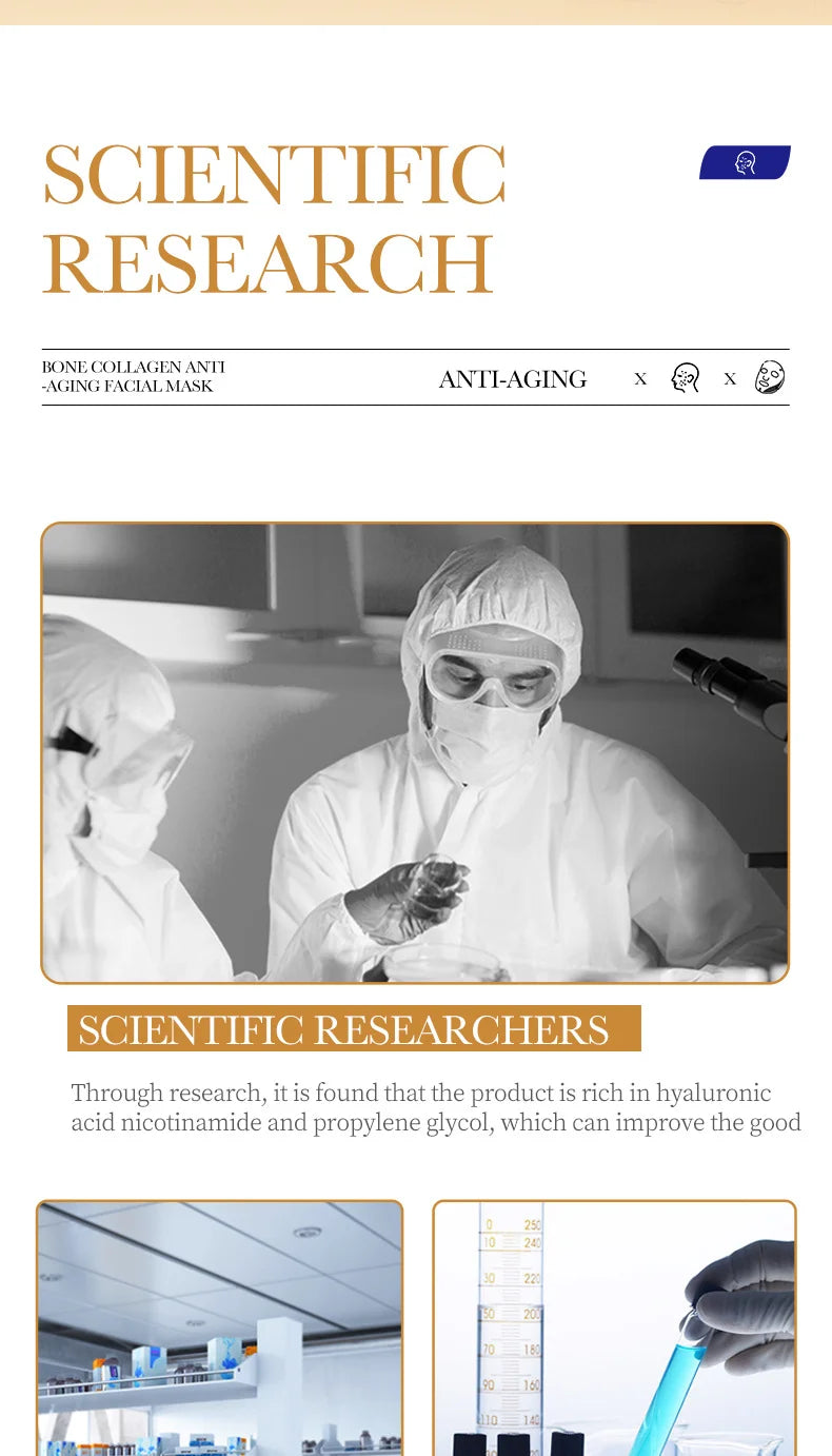 Masque Facial Anti-rides au collagène, 10 pièces, Anti-vieillissement, estompe les ridules, peau ferme, hydratant, éclaircissant, soins de la peau, cosmétiques coréens