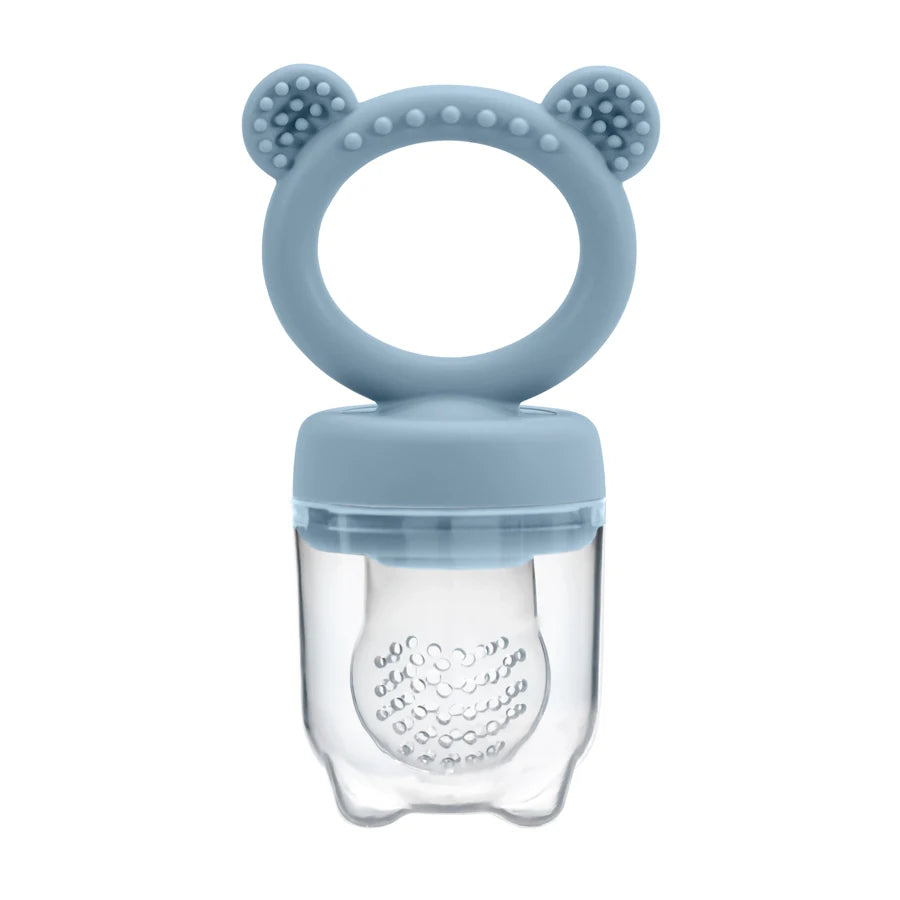 Sucette pour bébé mangeoire à fruits avec couvercle en Silicone, tétine pour nouveau-né, fruits frais, aliments, légumes, sucette d'alimentation, jouets de dentition pour bébé